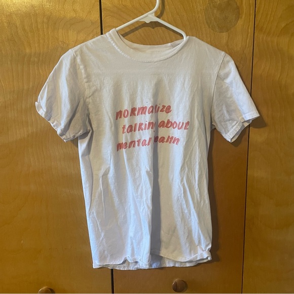 Normalize Talking About Mental Health shirt - Picture 1 of 3